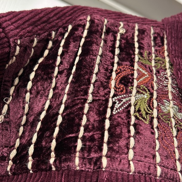 NWT Cleo & Wolf velvet shacket - Picture 6 of 8